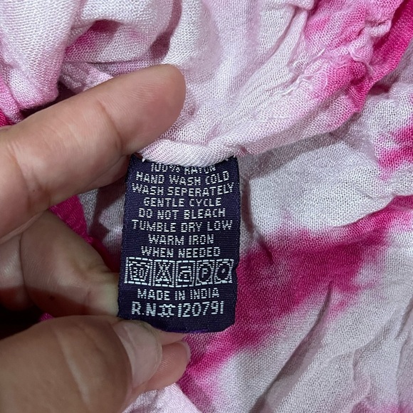TRUE ROCK Pink Tie-Dye Top - Picture 2 of 9
